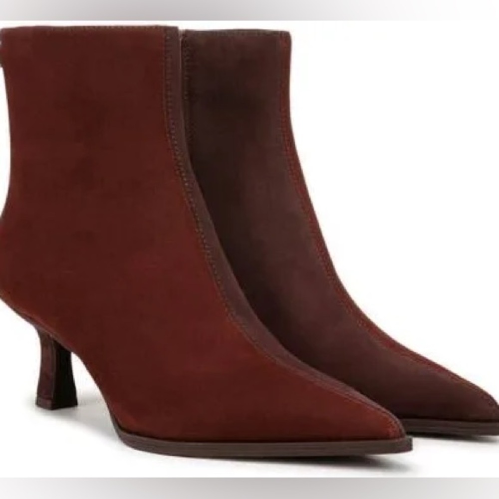 Circus by Sam Edelman Brown Heeled Dual Tone Boots